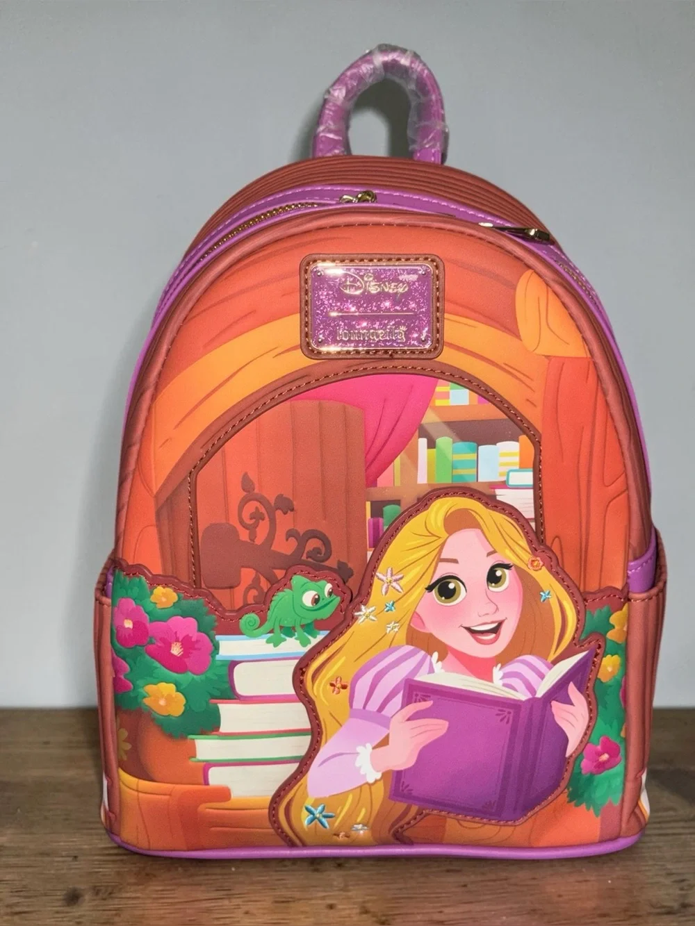 Loungefly Disney Tangled Rapunzel Exclusive Books Mini Backpack